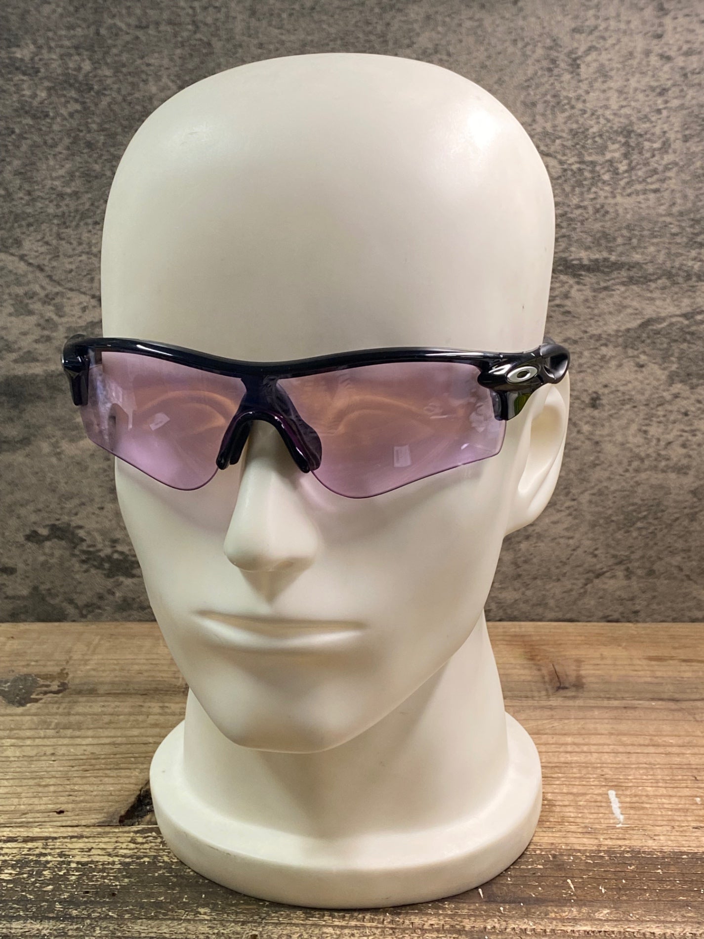 IV420 オークリー oakley レーダーロック RadarLock プリズムレンズ 黒フレーム
