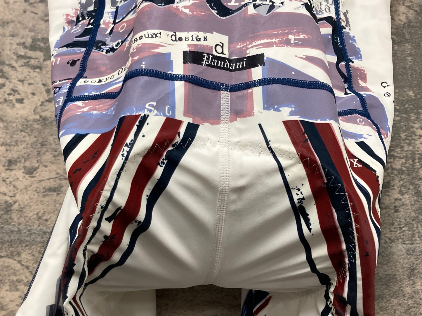 IY627 パンダーニ Pandani ビブショーツ 白 XL