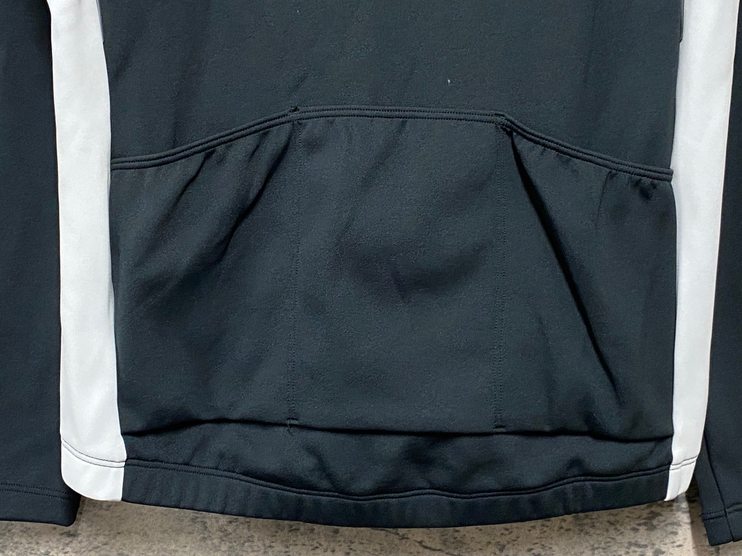 IZ167 ルコックスポルティフ le coq sportif 長袖 サイクルジャージ 黒 L 裏起毛