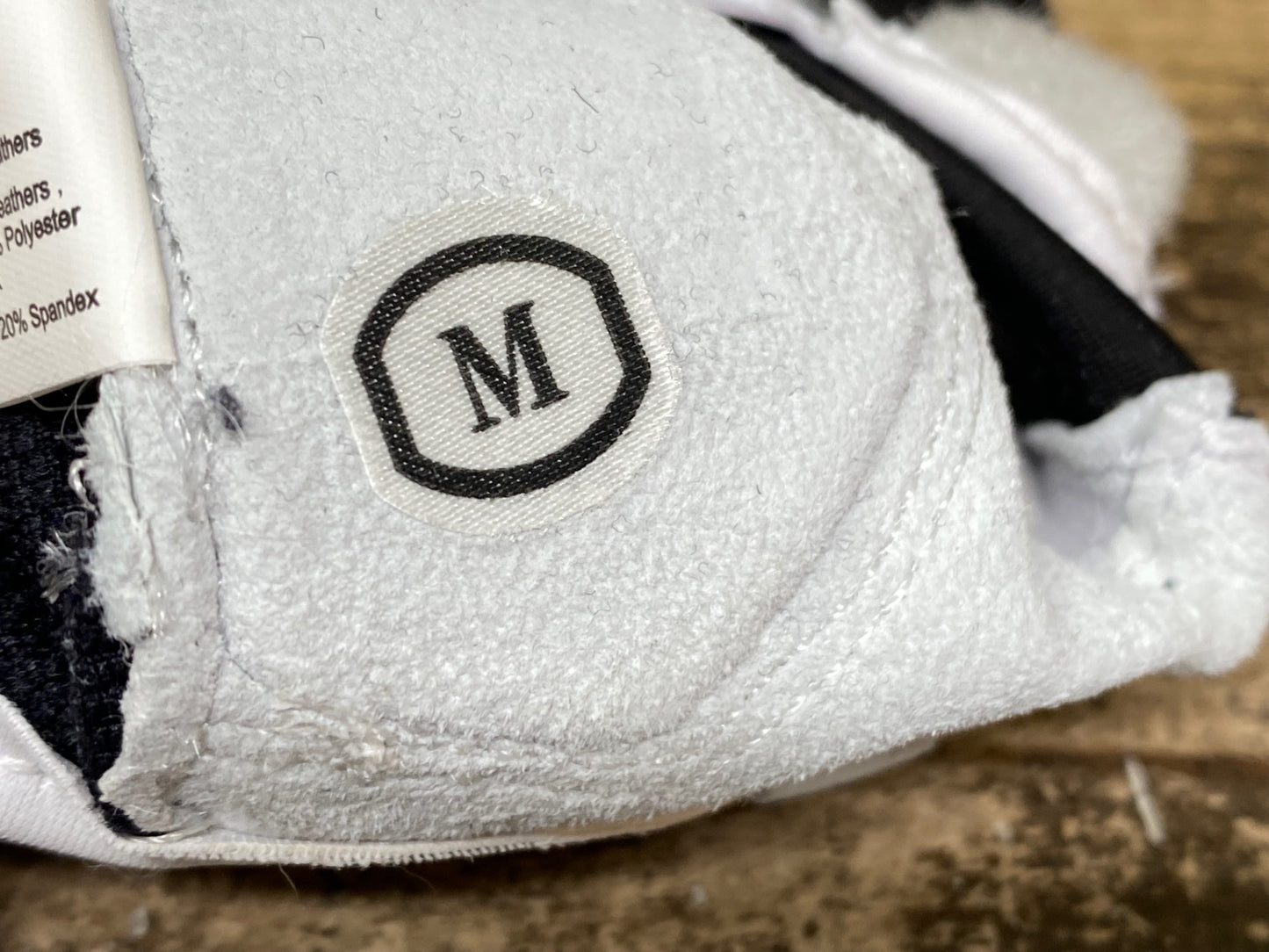 JC058 リザードスキン Lizard Skins 指切 グローブ 白 M