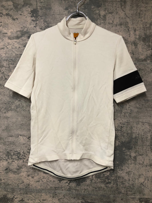 IW275 ラファ Rapha クラシックジャージ CLASSIC JERSEY 半袖 サイクルジャージ S 白クリーム