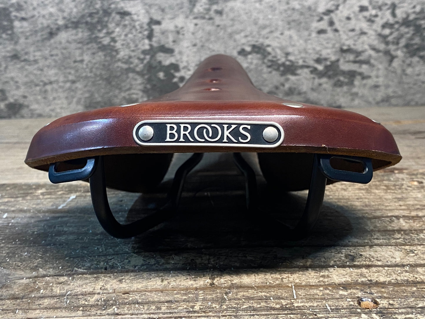 IN171 ブルックス BROOKS B17 皮 レザー サドル 茶 クロモリレール