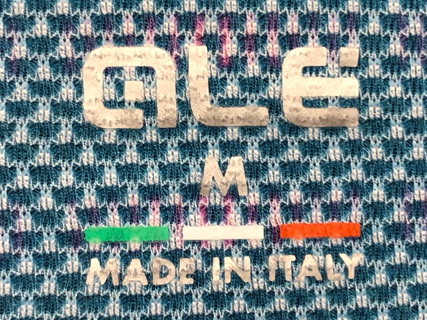 IN393 アレ ALE PR.R 半袖 サイクルジャージ 青 M ※ほつれ