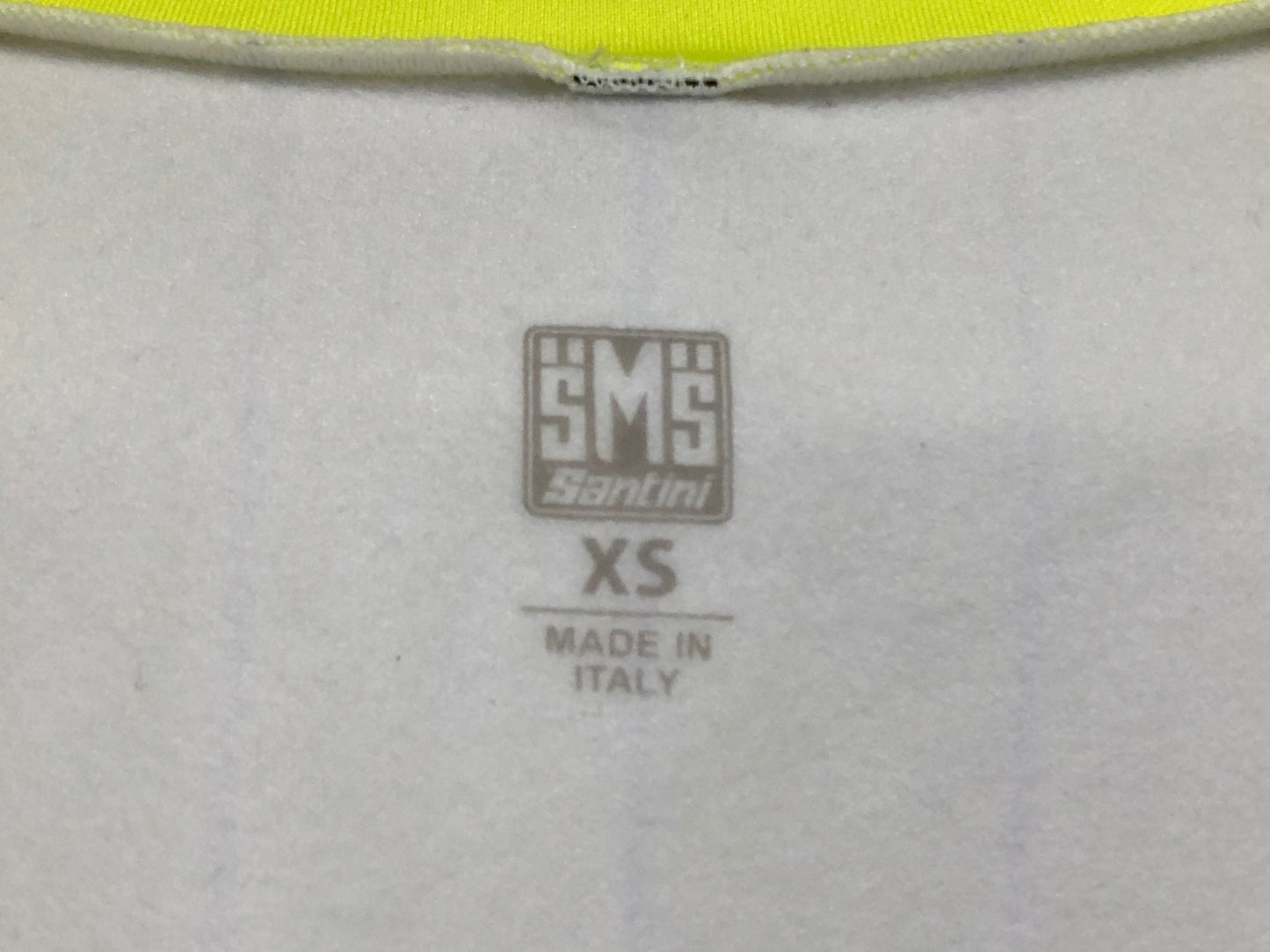 IT202 サンティーニ Santini 長袖 サイクルジャージ 黄 XS 裏起毛 TREK Segafredo