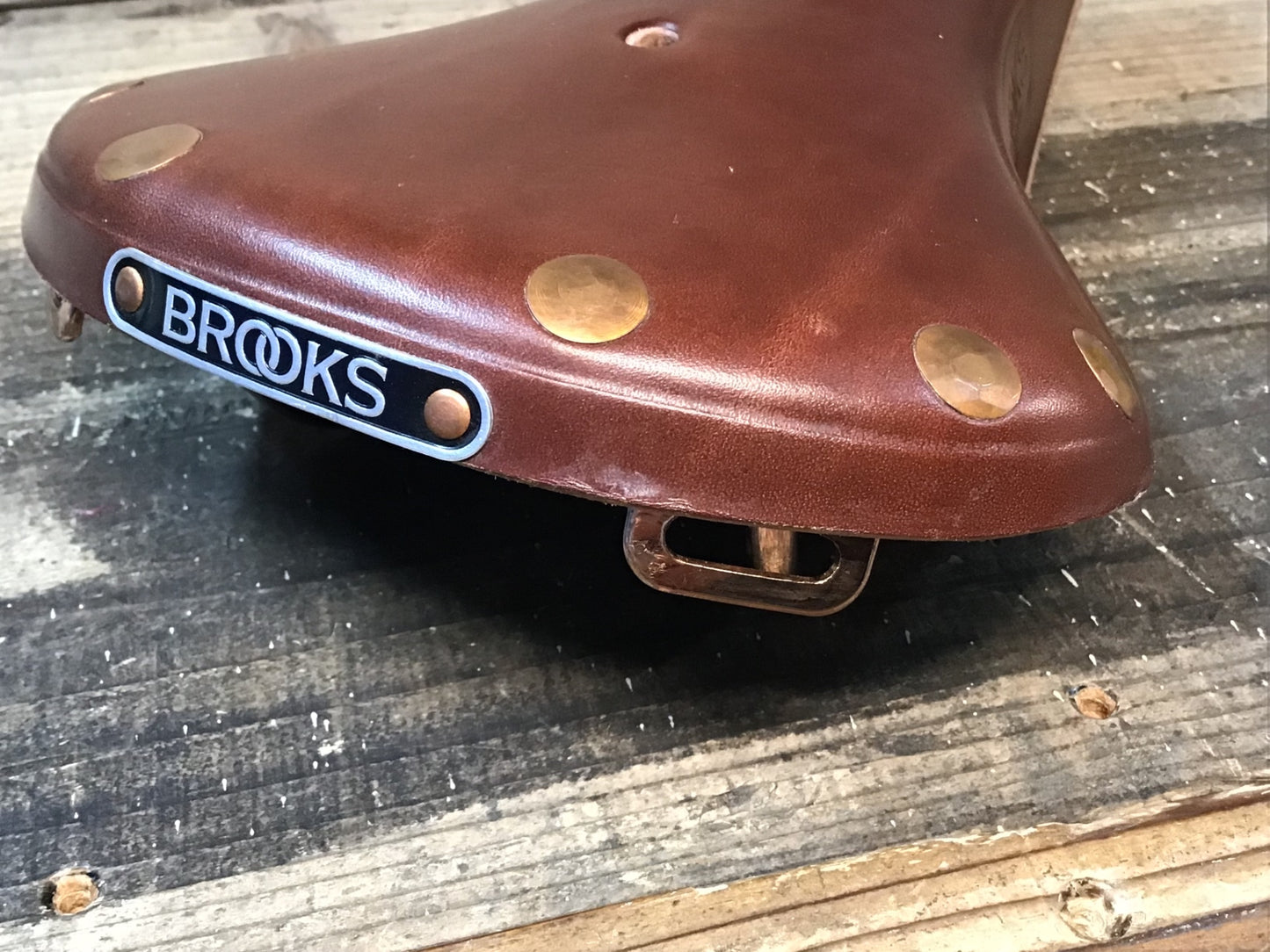 IS448 ブルックス BROOKS B17 SPECIAL サドル ブラウン