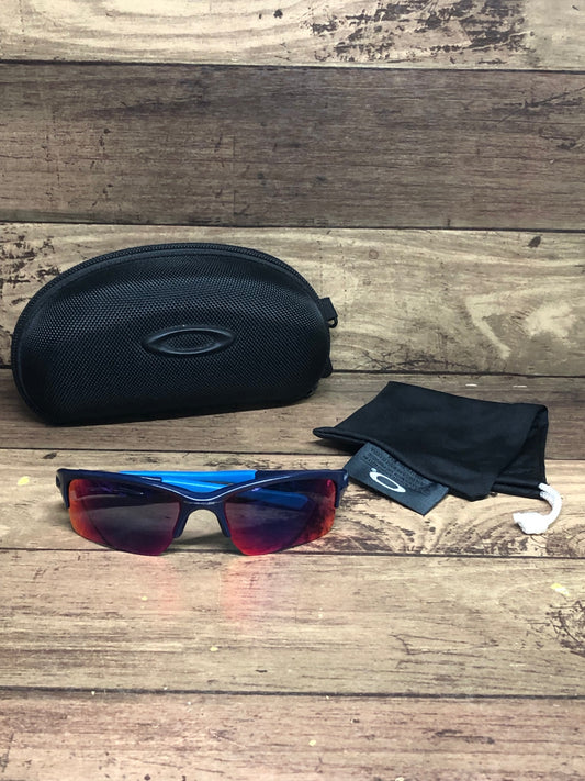 II410 オークリー OAKLEY QUARTER JACKET サングラス アイウェア 青