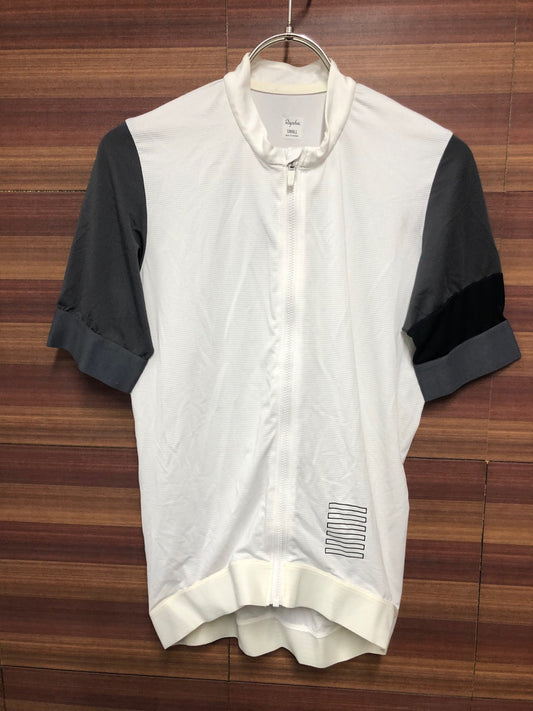 IQ760 ラファ Rapha PRO TEAM TRAINING JERSEY 半袖 サイクルジャージ 白 XS