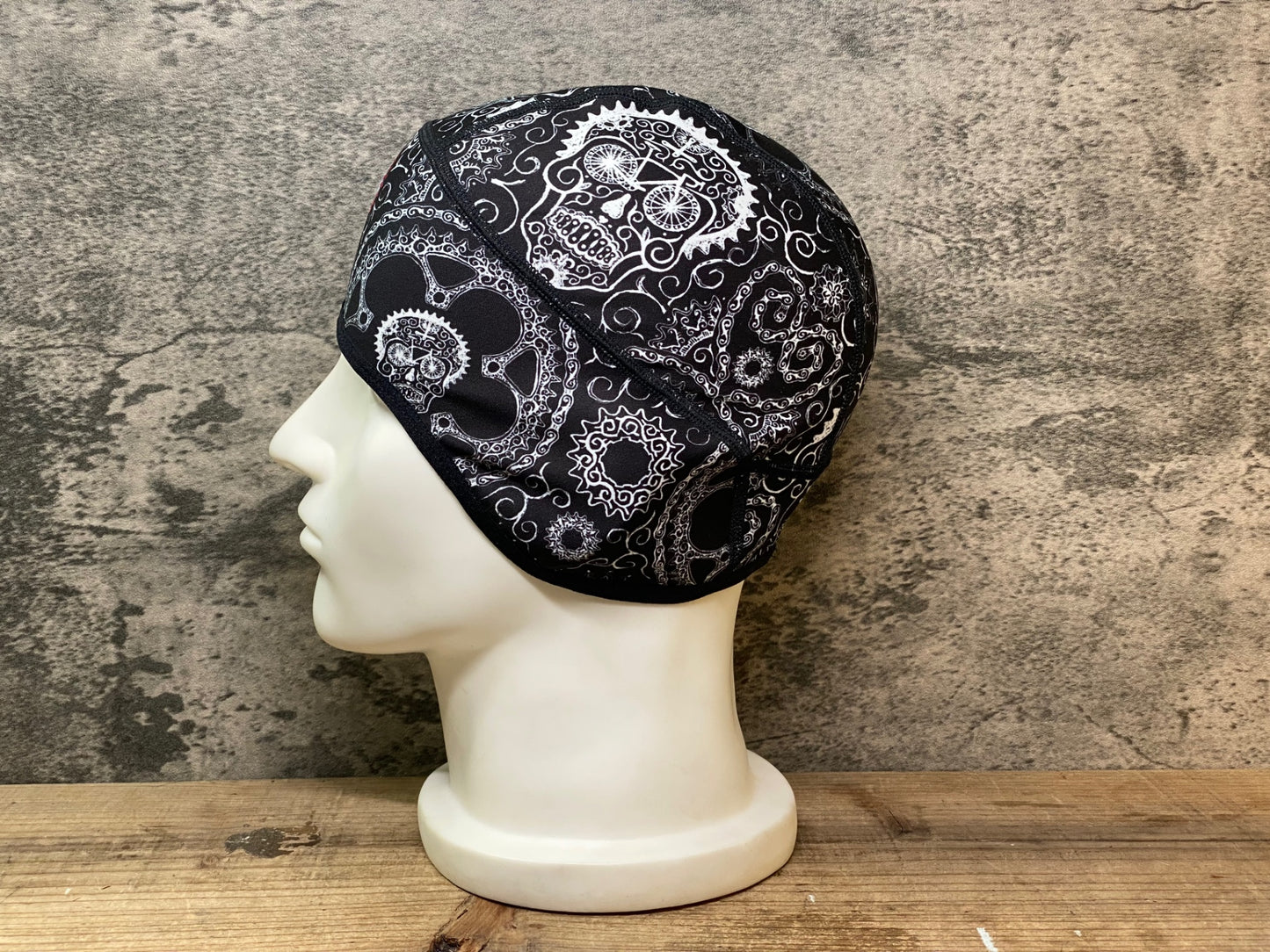 JC853 サイコロジー CYCOLOGI BEANIE ビーニー サイクルキャップ 黒 裏起毛