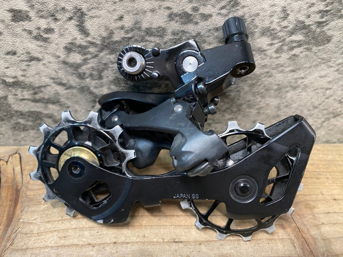 IH133 シマノ SHIMANO 105 RD-R7000 SS リアディレイラー 11S ブラック ※社外プーリー
