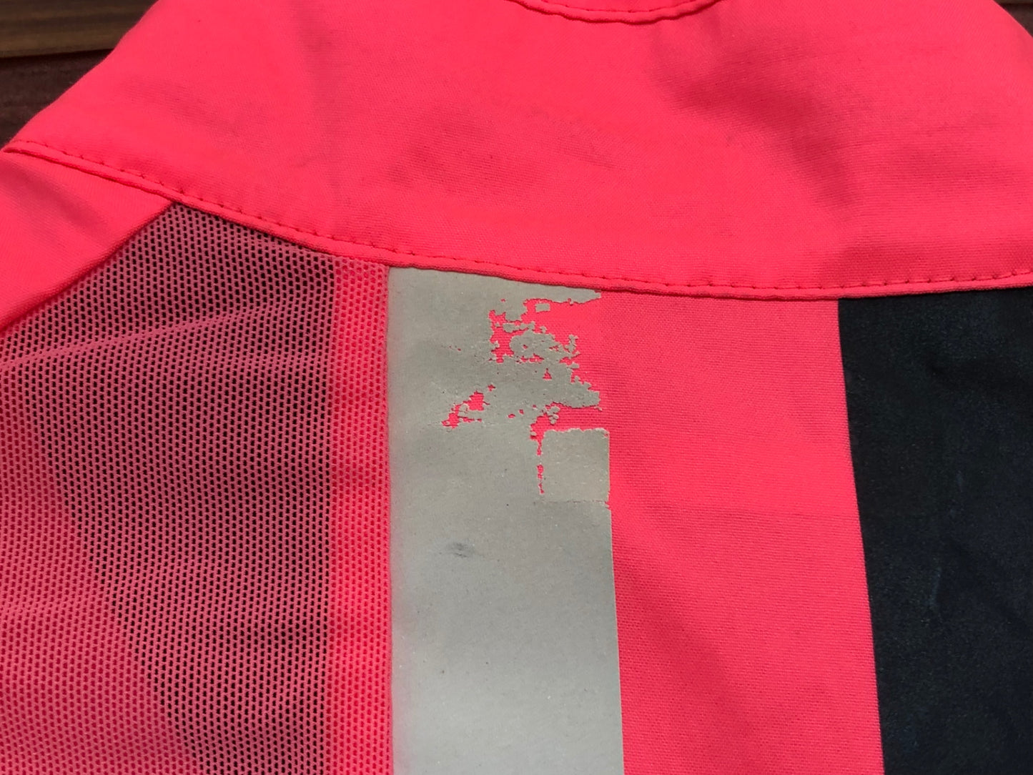 IS041 ラファ Rapha ジレ サイクルベスト ピンク S ※内側剥がれ