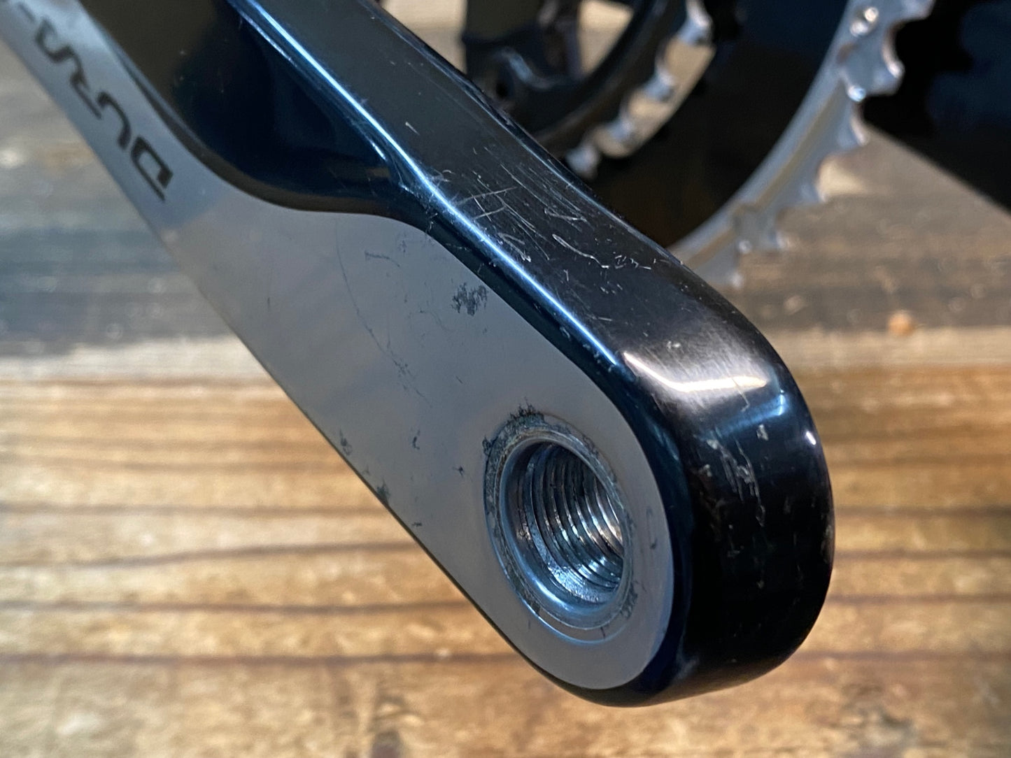 IO682 シマノ SHIMANO デュラエース DURA-ACE FC-9000 クランクセット 167.5mm 52/36T 11S 点検済