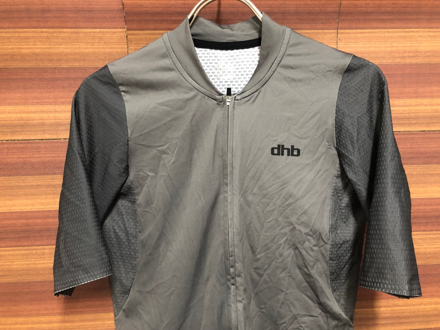 IU230 dhb AERON ULTRA 半袖 サイクルジャージ グレー XS