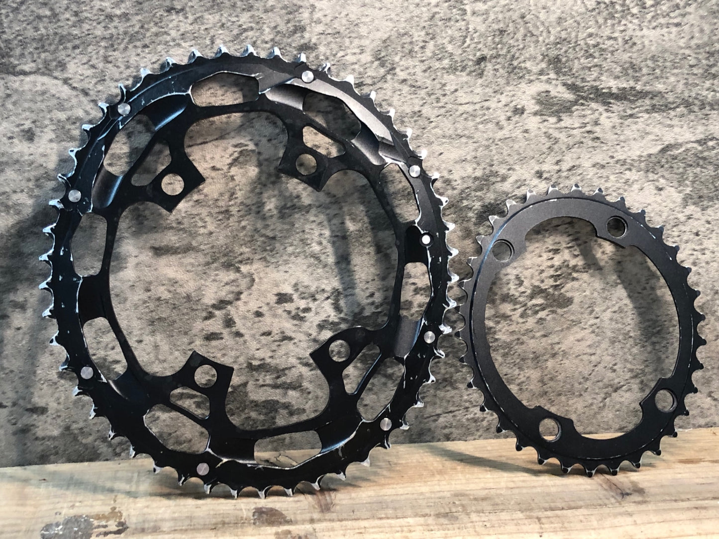 IW848 リデア RIDEA R4-9 チェーンリングセット 50/34T