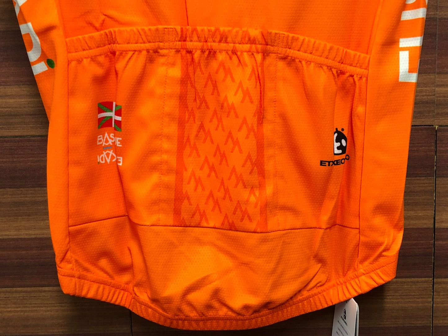 IM011 エチュオンド EXTEONDO 半袖サイクルジャージ オレンジ M ESUKADAI