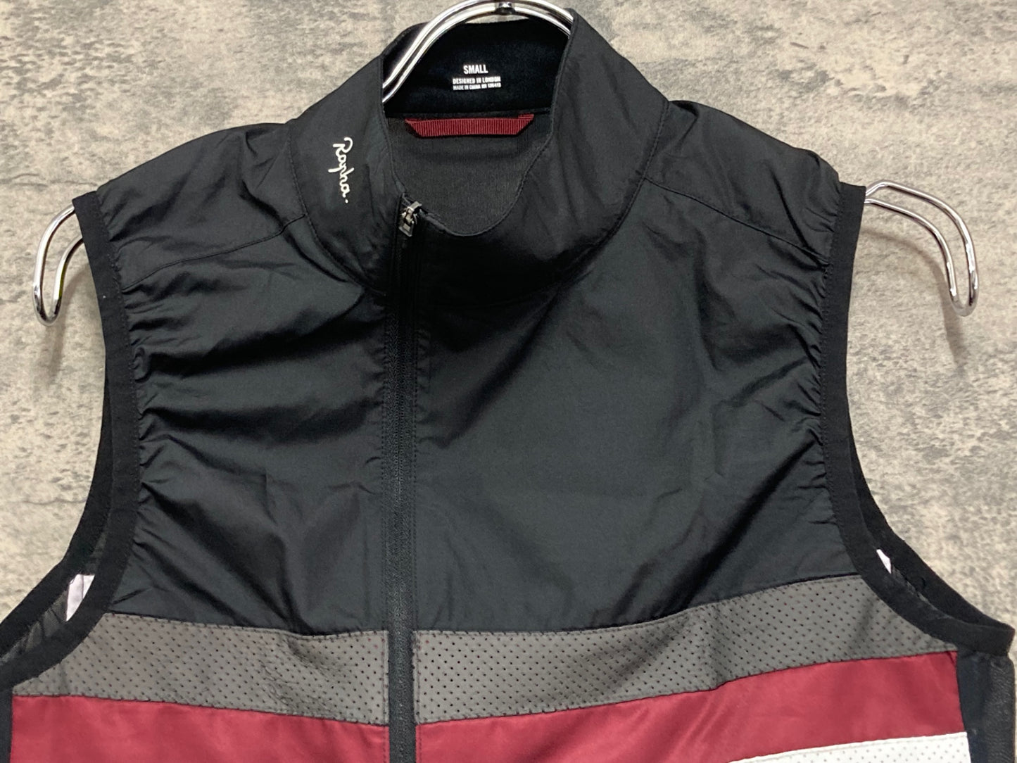 IY109 ラファ Rapha BORDEAUX PARIS ジレ サイクルベスト XS ブラック