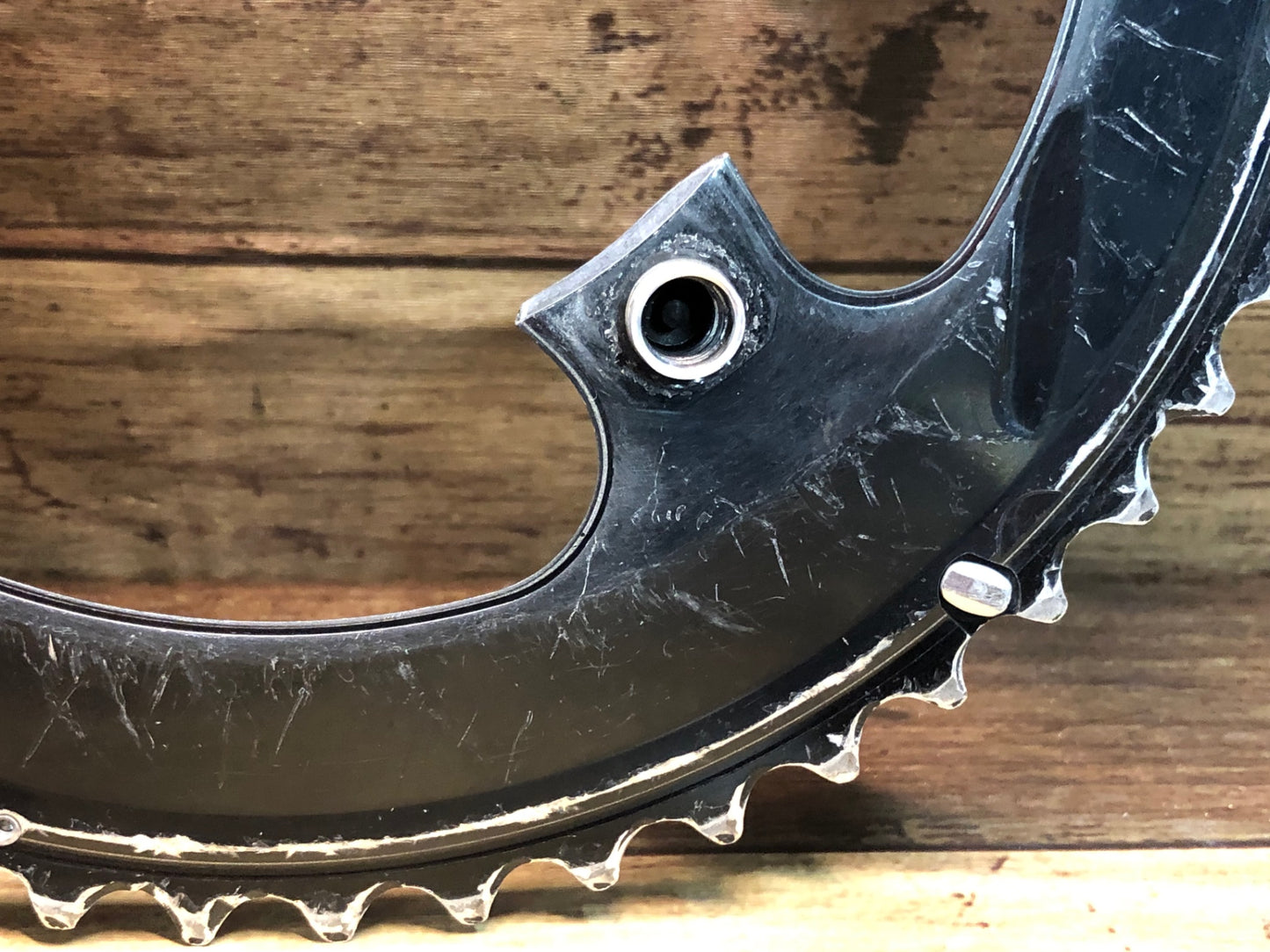 IM585 シマノ SHIMANO デュラエース DURA-ACE アウターチェーンリング 50T ※摩耗大 ジャンク