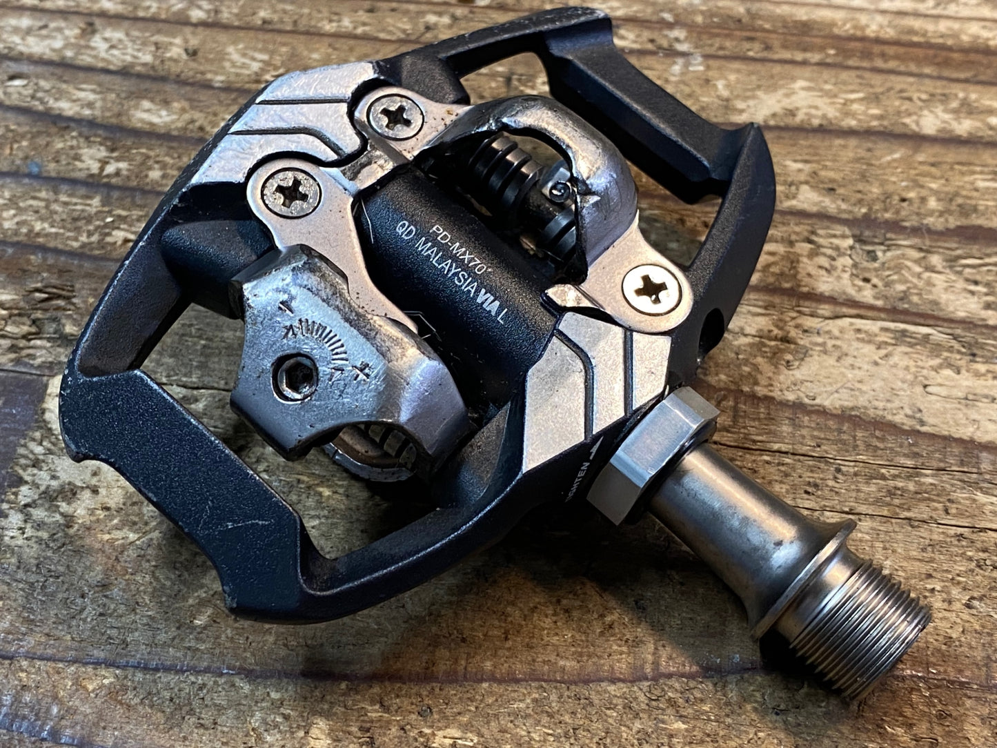 IO907 シマノ SHIMANO PD-MX70 DXR ビンディングペダル SPD ※傷あり