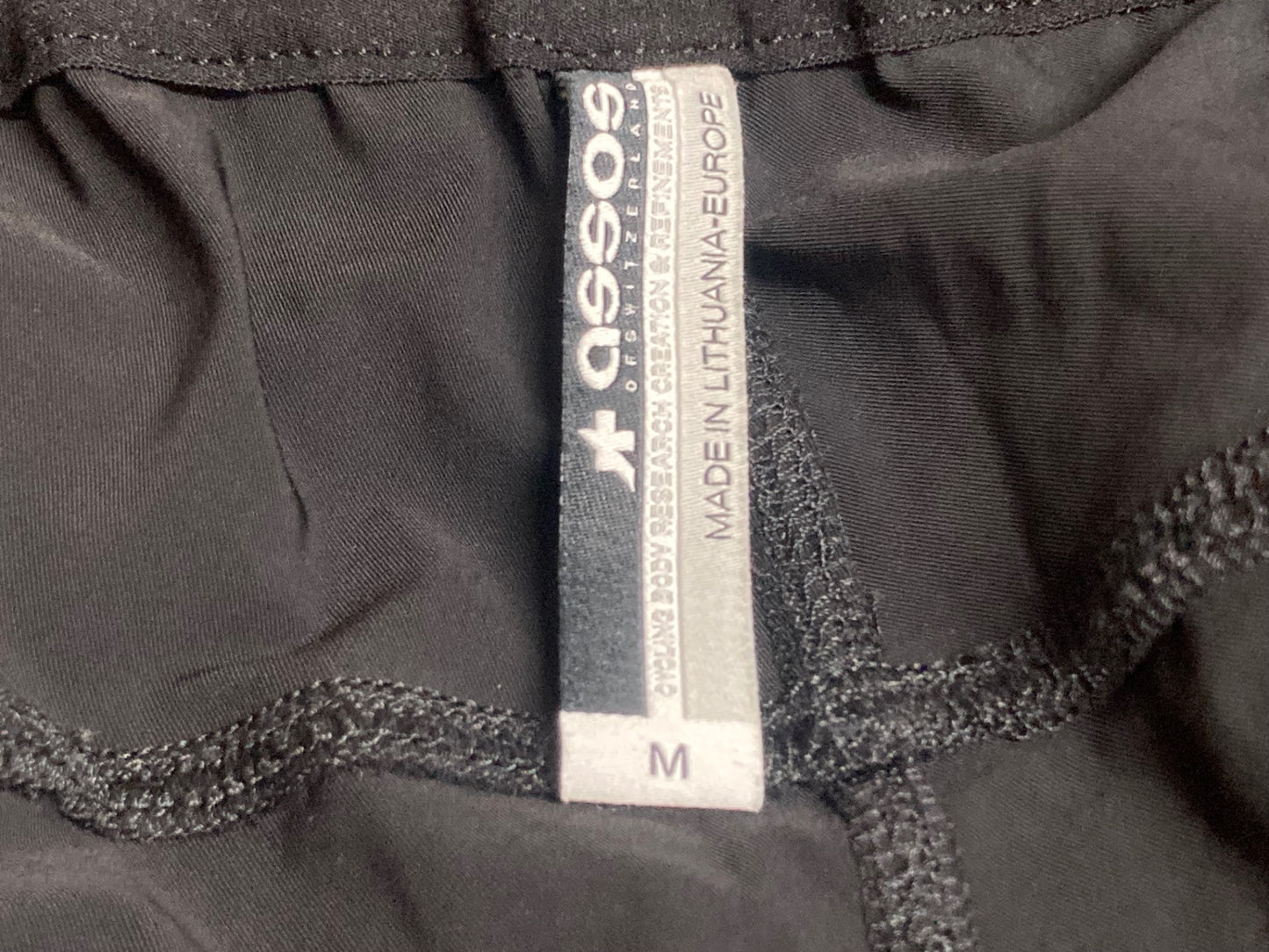 IB598 アソス assos GTA GIGOLO PANTS サイクルパンツ 黒 M