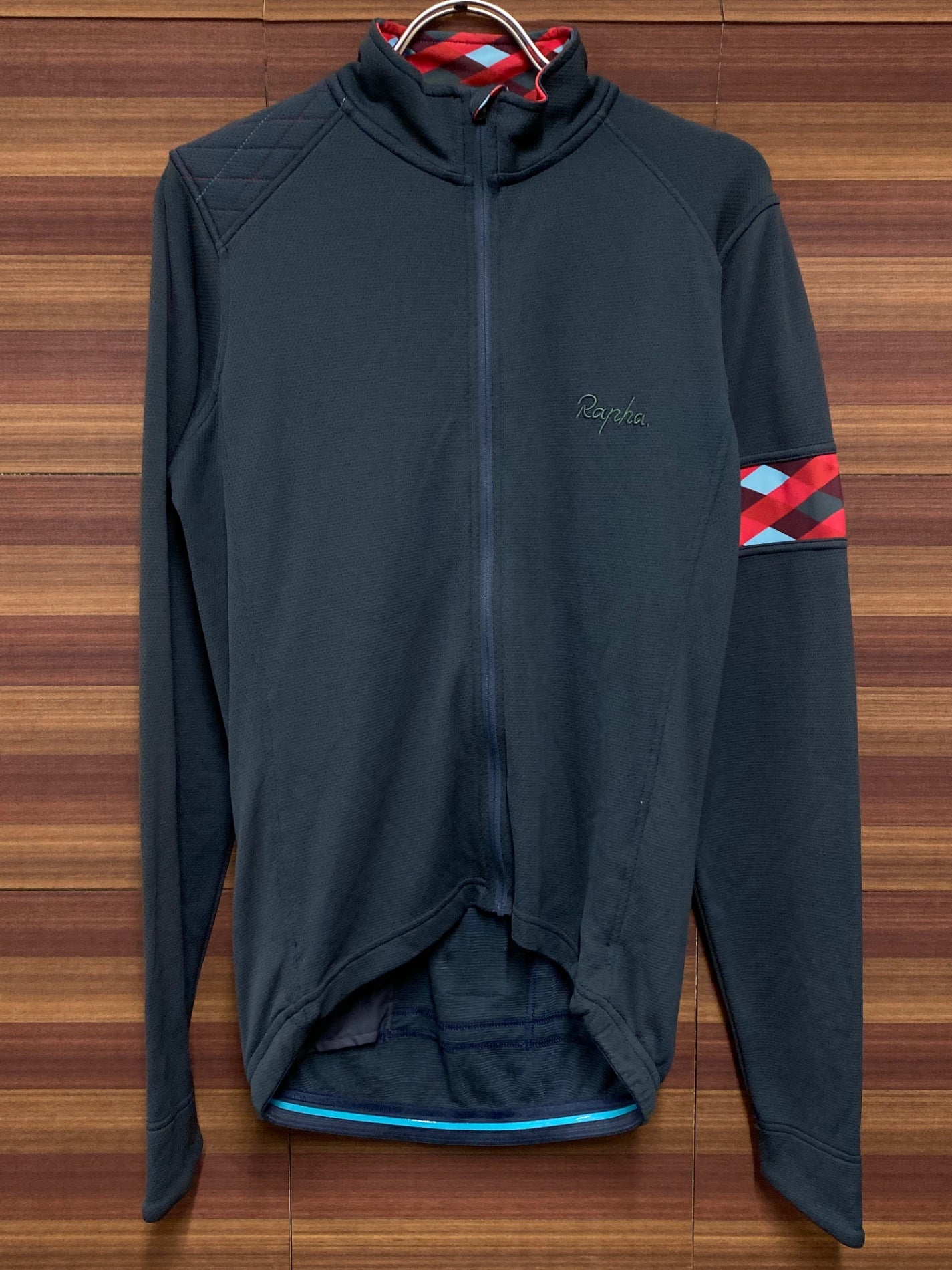 IR113 ラファ Rapha CROSS JERSEY 長袖 サイクルジャージ グレー M