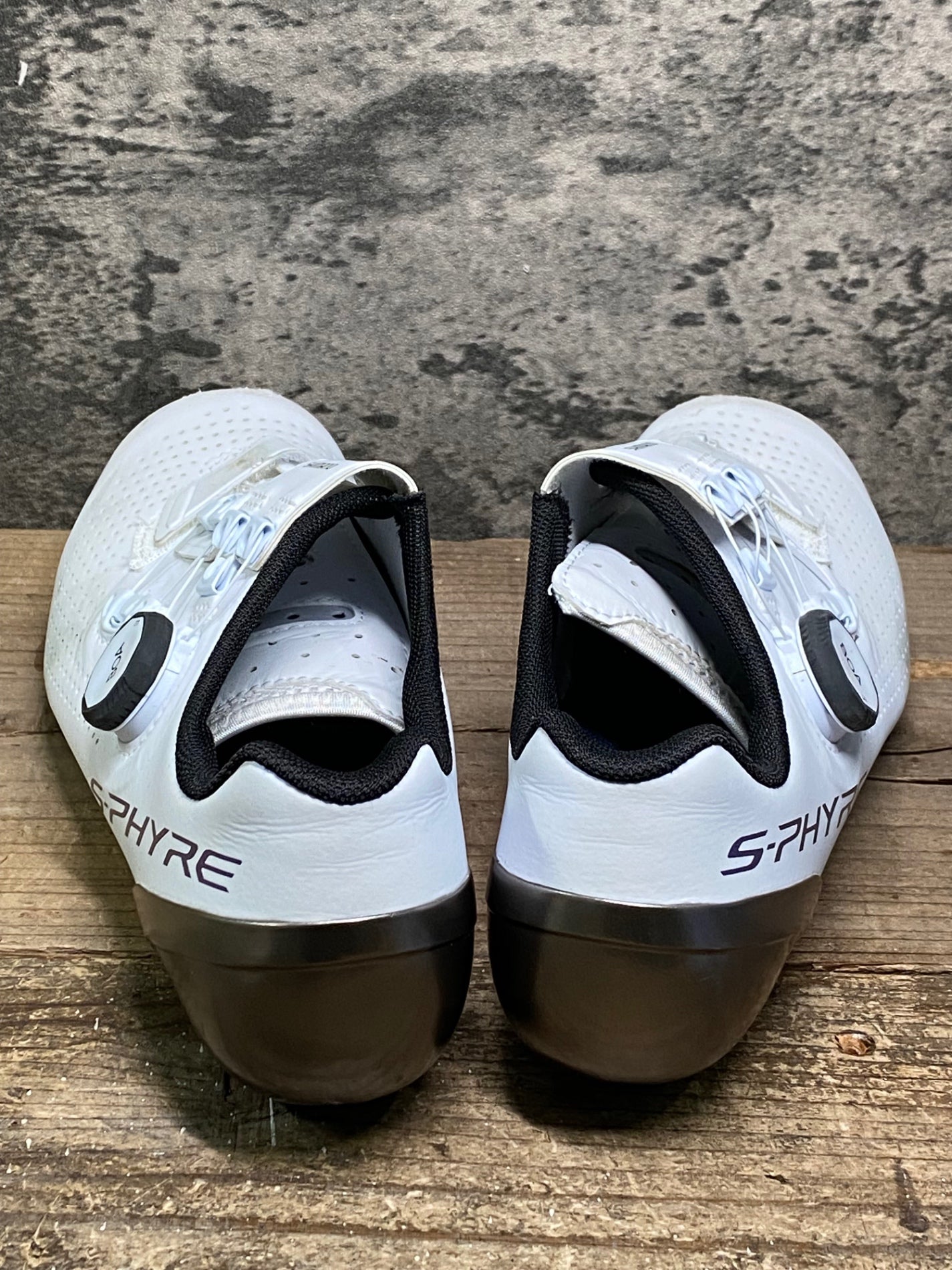 IX015 シマノ SHIMANO S-PHYRE SH-RC902T ビンディングシューズ 白 EU39.5 SPD-SL
