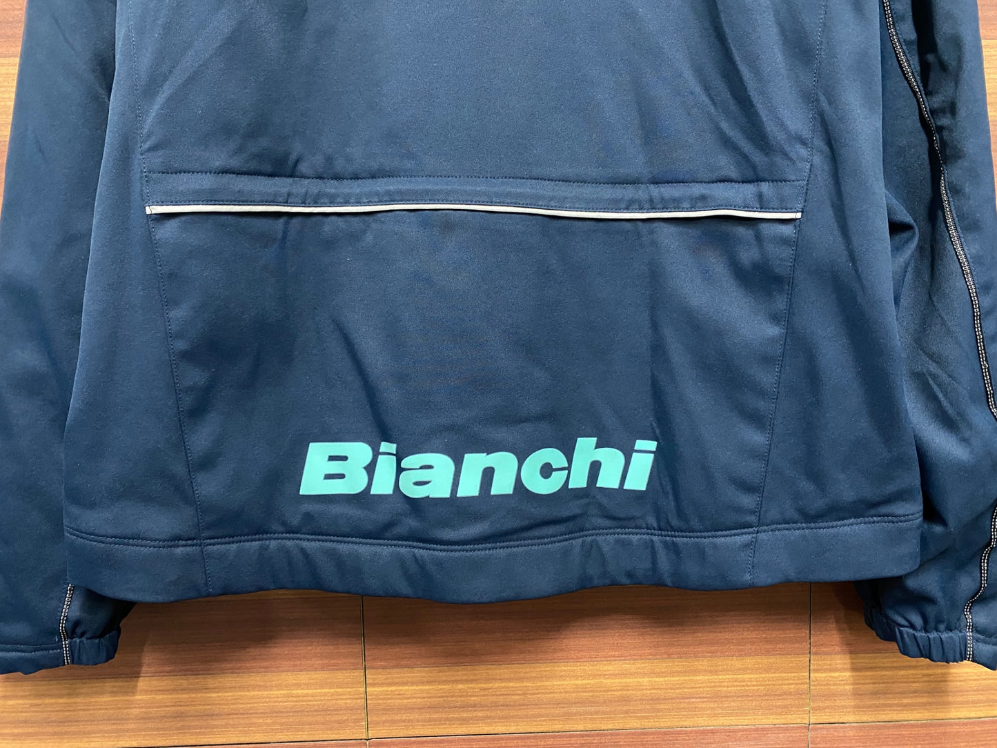 IT163 ビアンキ BIANCHI 長袖 サイクルジャケット ネイビー L