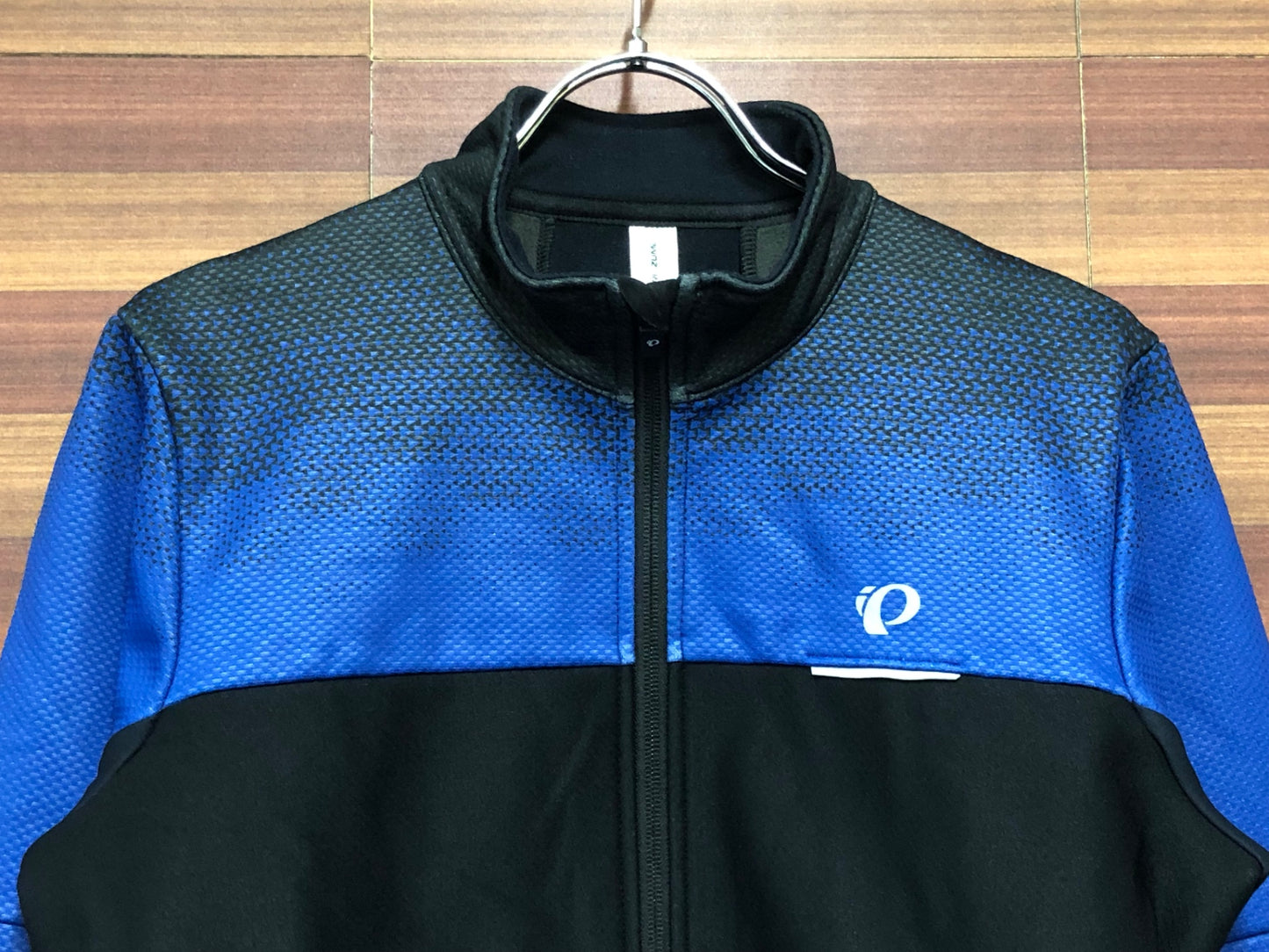 IK242 パールイズミ PEARL iZUMi 長袖 サイクルジャケット 裏起毛 青黒 M