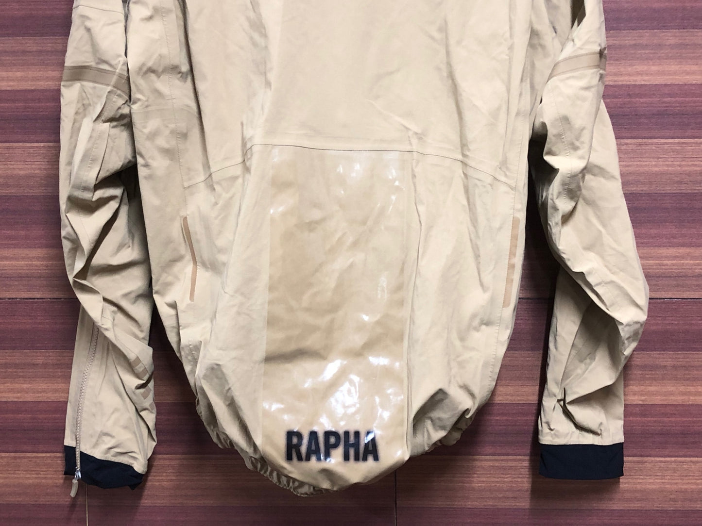 IJ593 ラファ Rapha PRO TEAM RACE CAPE 長袖 サイクルジャケット カーキ M