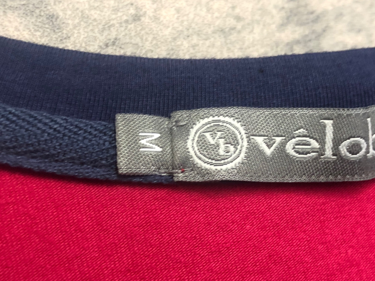 IU108 ヴェロビチ VELOBICI 半袖 Tシャツ 赤 S