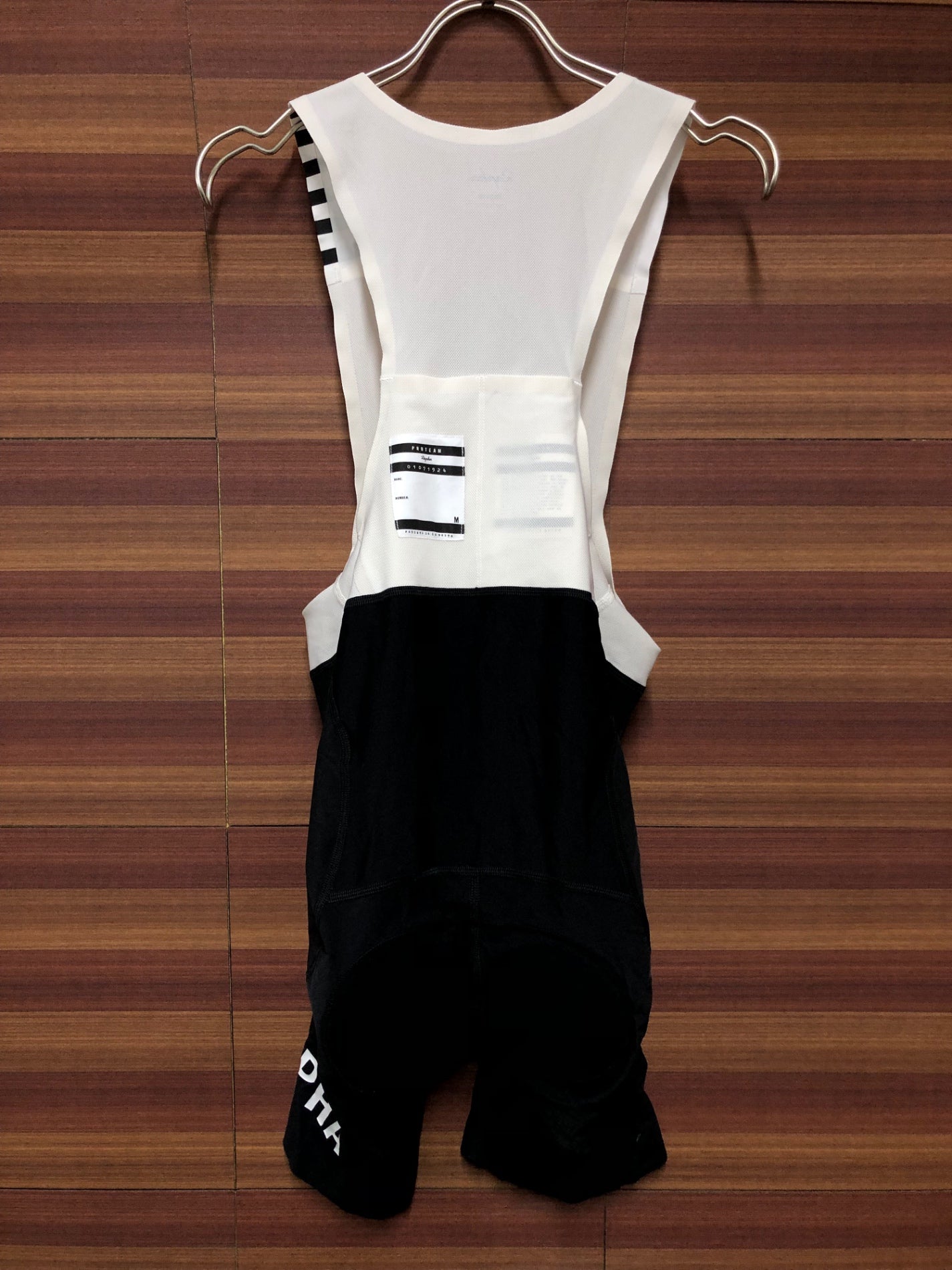 IN363 ラファ RAPHA PRO TEAM BIB SHORTS Ⅱ ビブショーツ 黒/白 M