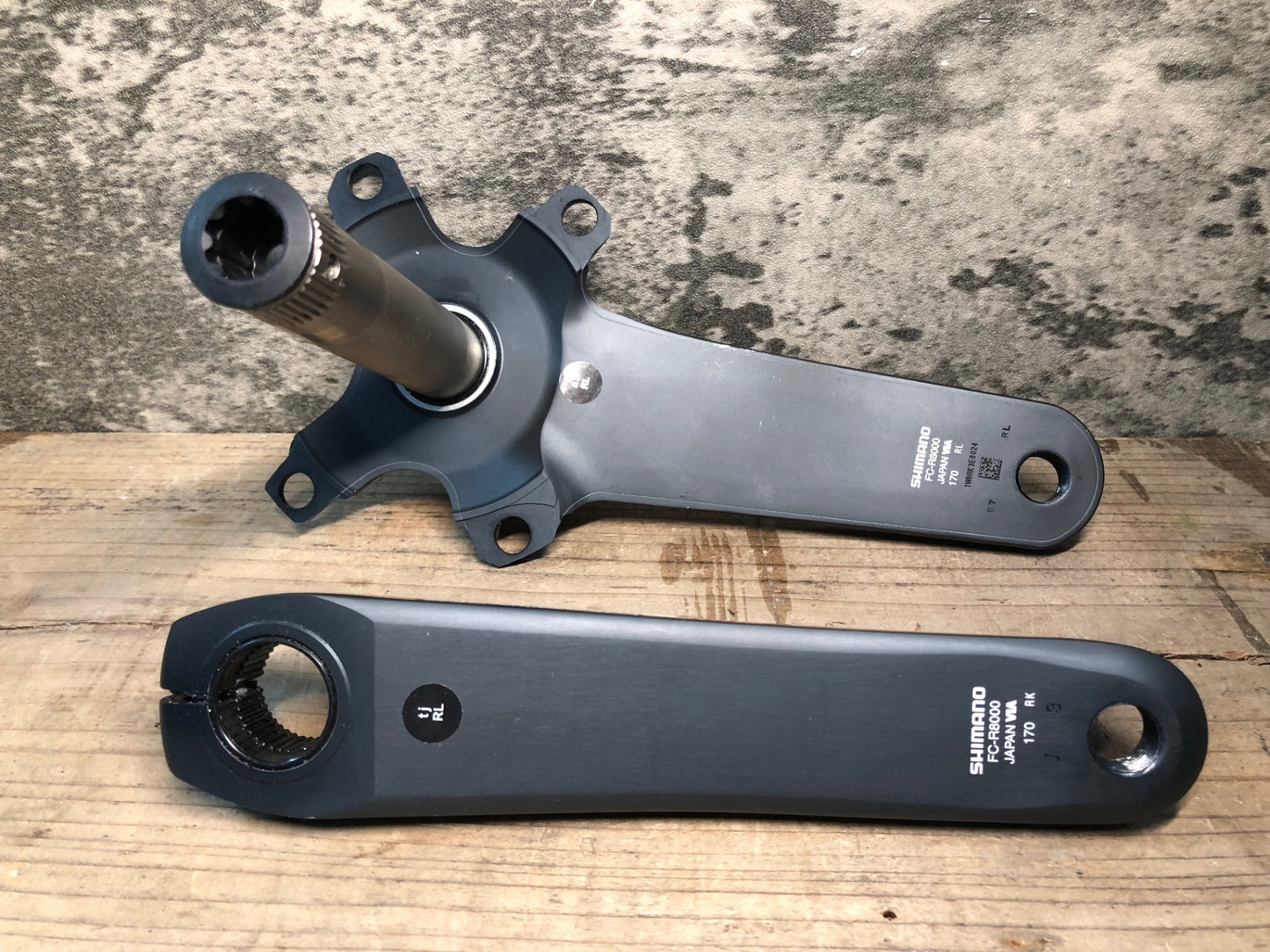 IN864 シマノ SHIMANO アルテグラ ULTEGRA FC-R8000 クランクアーム 170mm ※リコール対象外(刻印RL)