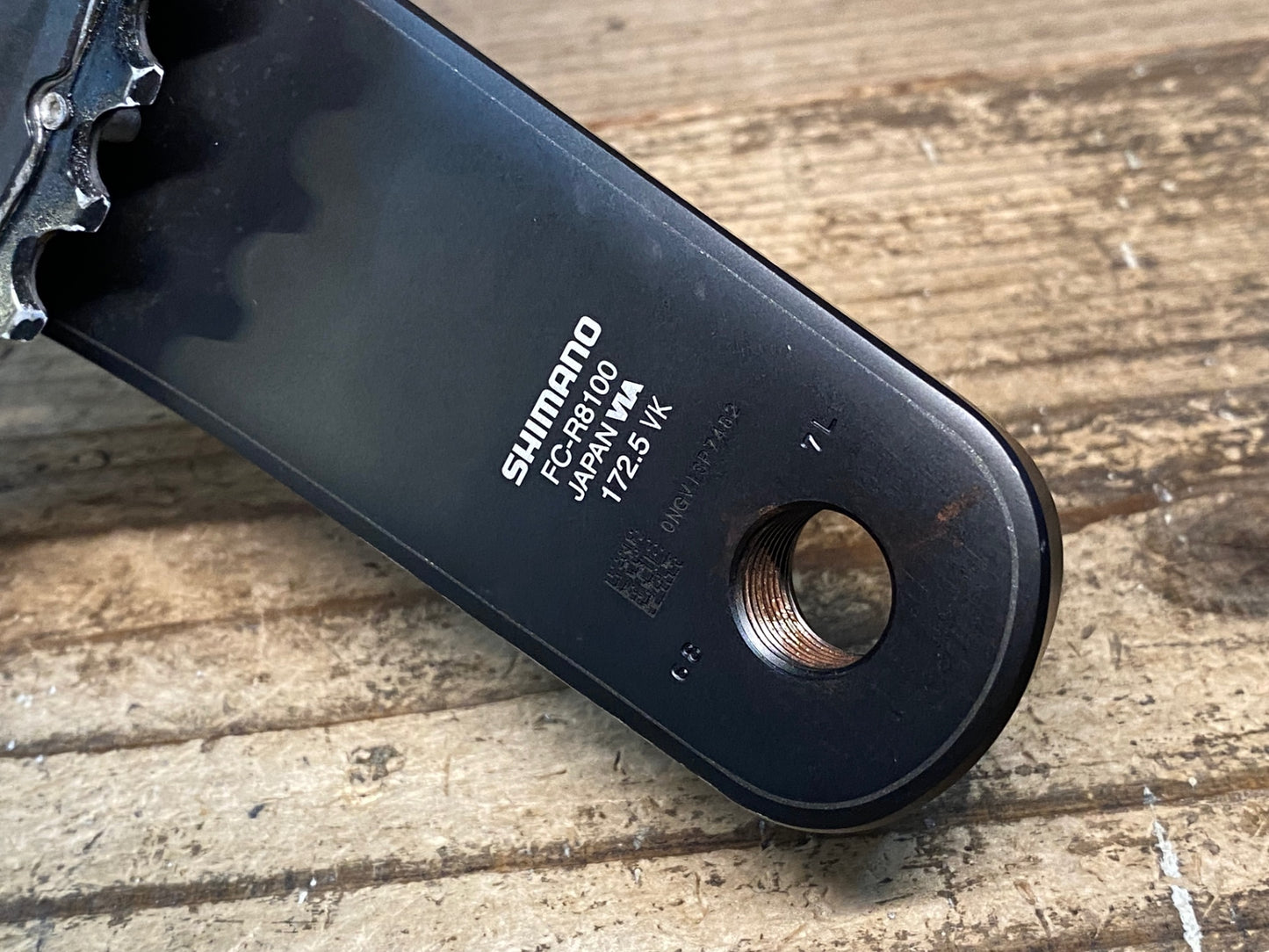 JC031 4iiii PRECISION 3+ シマノ SHIMANO アルテグラ ULTEGRA FC-R8100 パワーメーター クランクセット 172.5mm 50/34T 左側計測