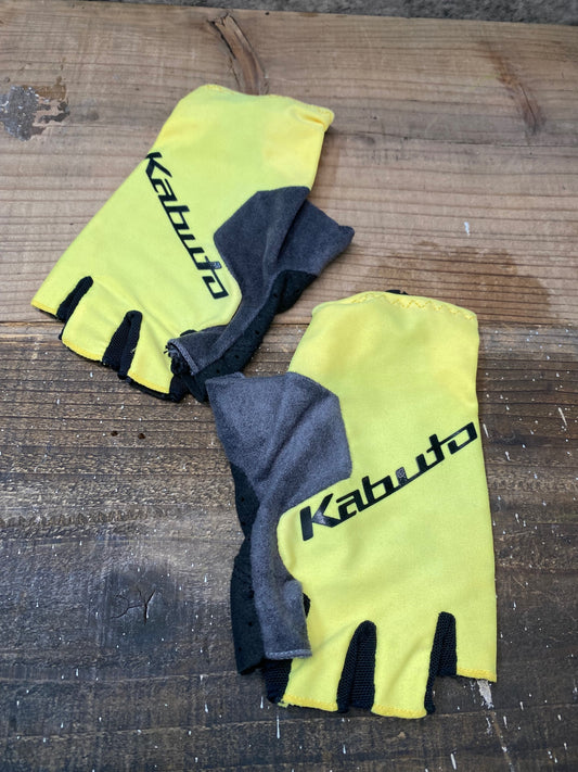 IN992 カブト OGK kabuto 指切 サイクルグローブ 黄 M