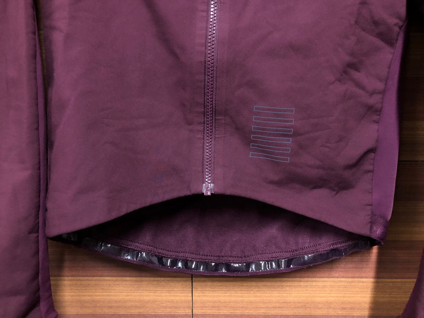 IF347 ラファ Rapha PRO TEAM TRAINING JACKET 長袖サイクルジャケット バーガンディー M 裏起毛