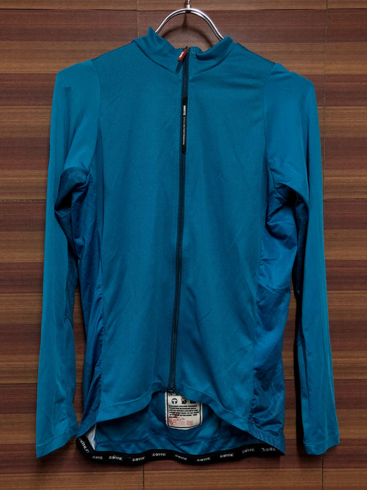 IN340 サンティック santic 長袖 サイクルジャージ 青 L