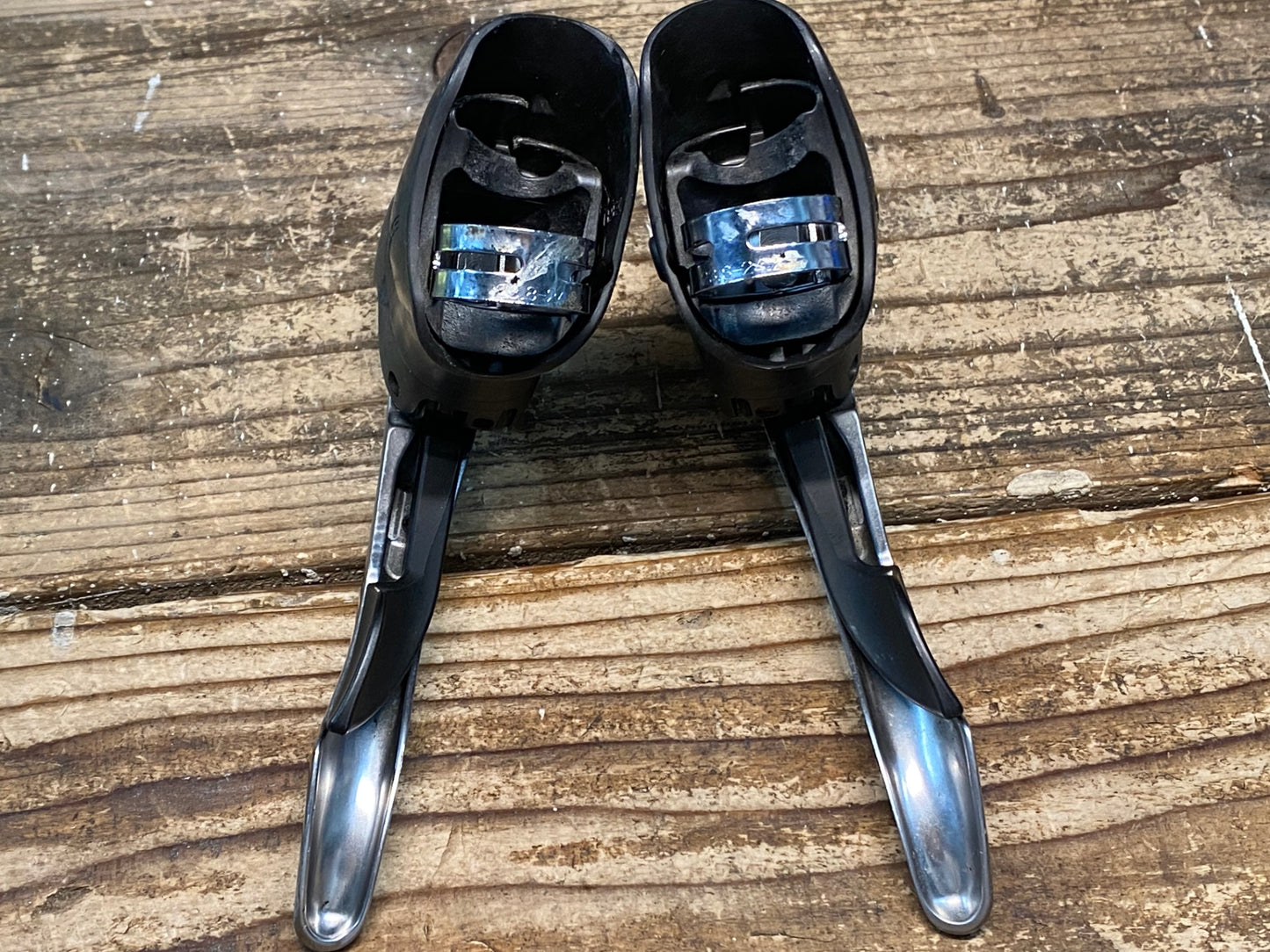 IV446 シマノ SHIMANO デュラエース DURA-ACE ST-7800 STIレバーセット ※左レバージャンク