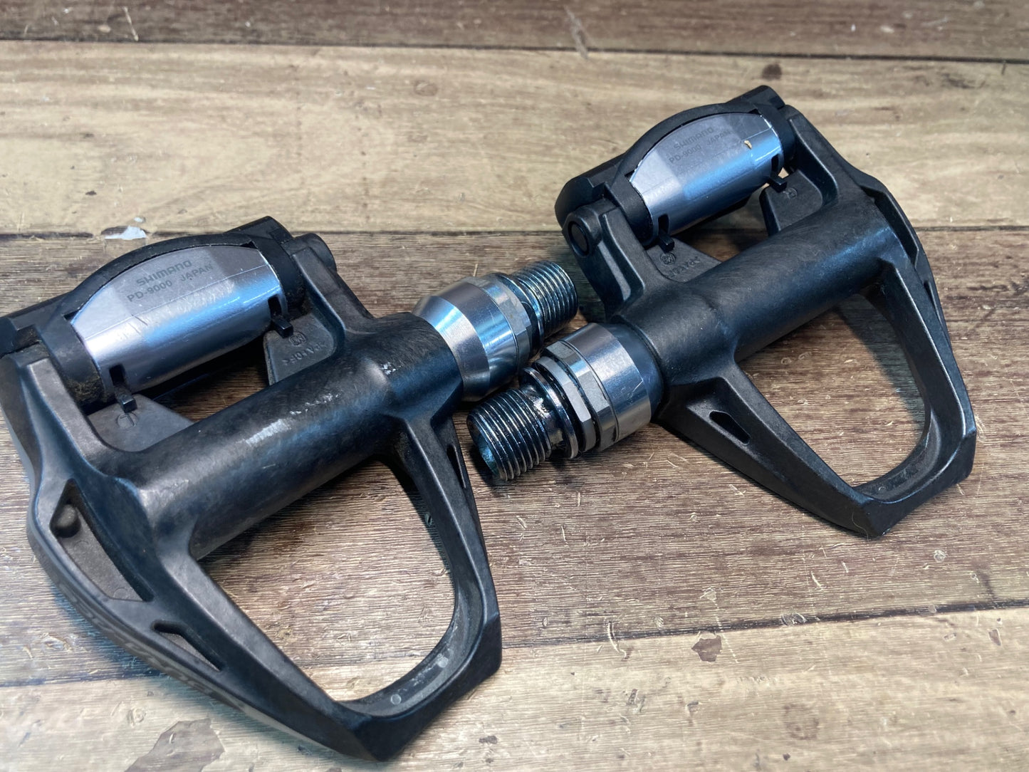 IL475 シマノ SHIMANO デュラエース DURA-ACE PD-9000 ビンディングペダル SPD-SL ※軸回転スムーズ