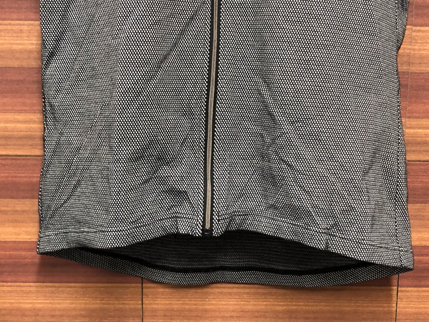 IO026 カペルミュール KAPELMUUR 半袖 サイクルジャージ 黒 千鳥柄 L