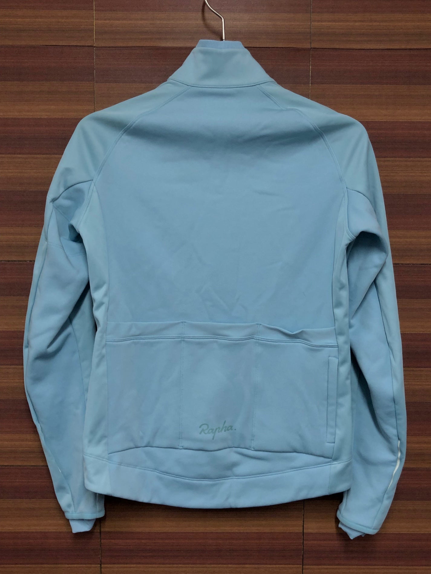 IO911 ラファ Rapha WOMEN'S CORE WINTER JACKET 長袖 サイクルジャケット 水色 XS 裏起毛 レディース
