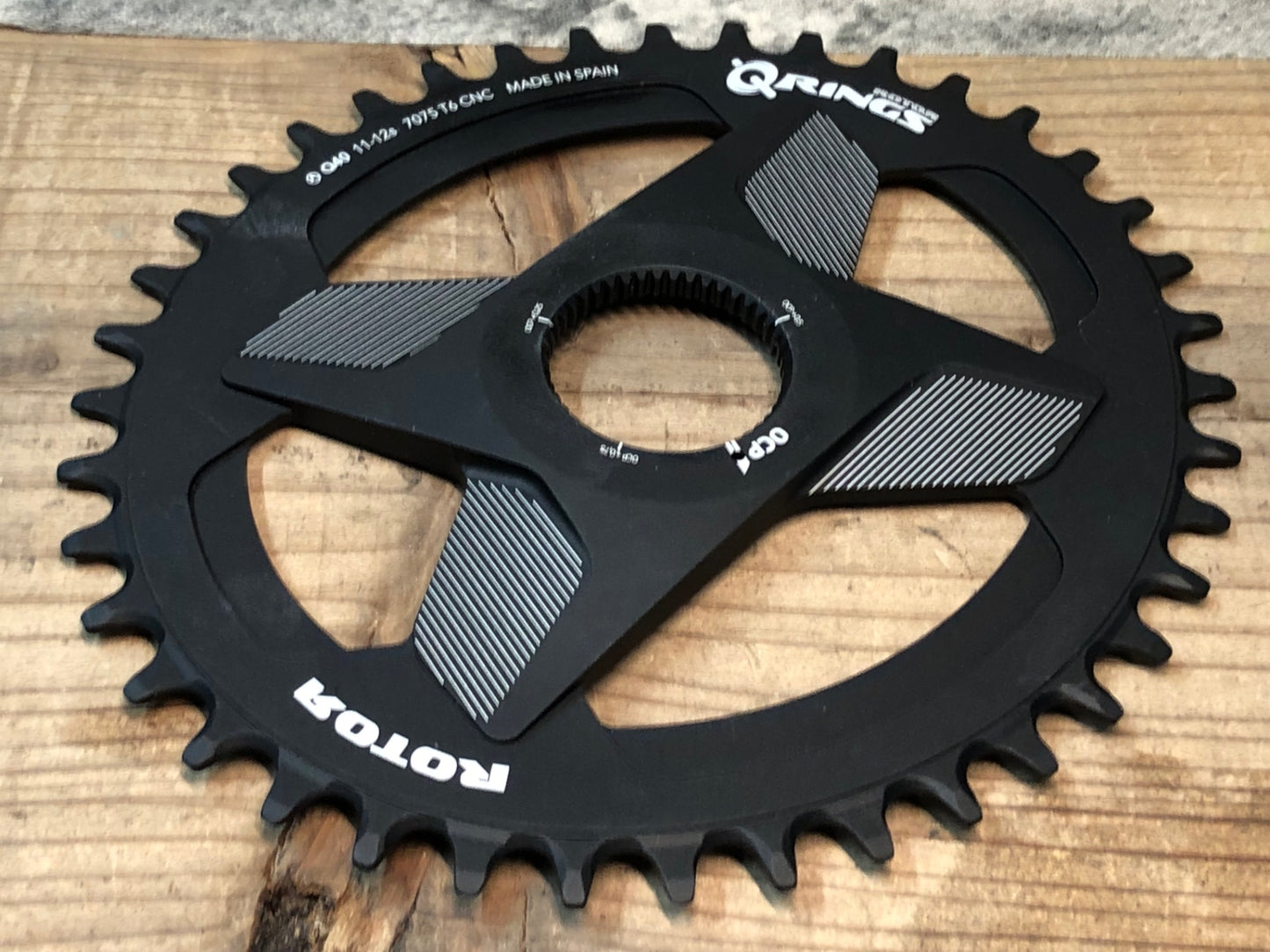 IR512 ローター ROTOR Q RINGS Direct Mounts Chainring チェーンリング 40T 11/12S ナローワイド