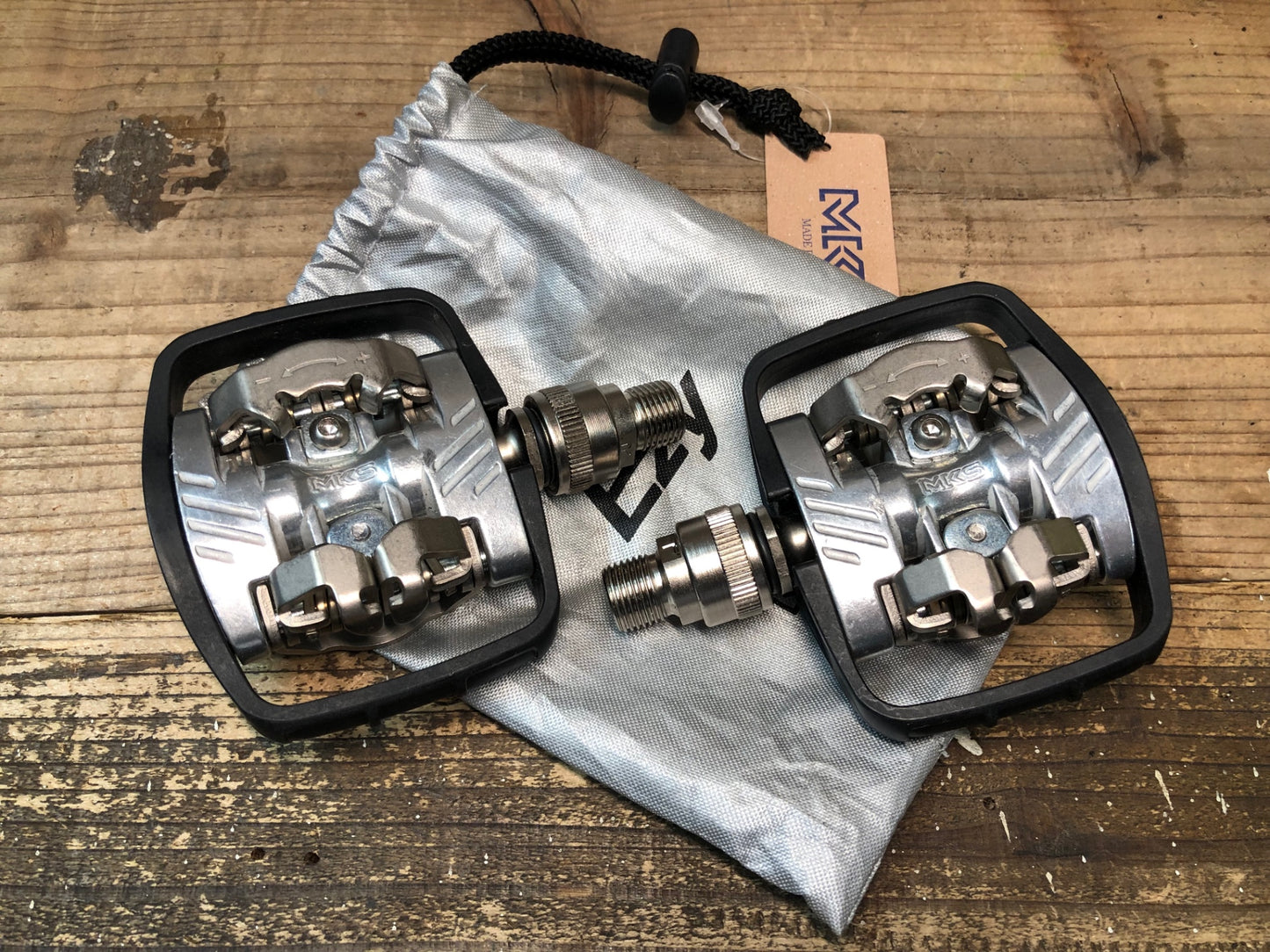 IW900 三ヶ島 MKS US-S Ezy 両面 ビンディングペダル SPD