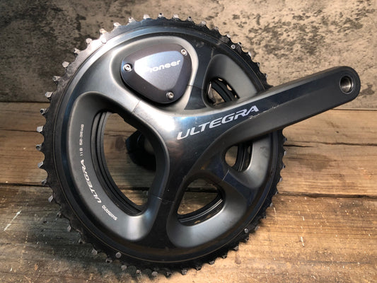 IK710 パイオニア Pioneer SGY PM910H 片側パワーメーター クランク SHIMANO ULTEGRA FC-6800 52/36T 170mm ※接続確認済