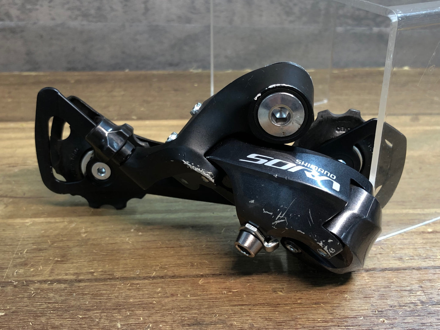 HH424 シマノ SHIMANO ソラ SORA RD-R3000 リアディレイラー 黒 9S