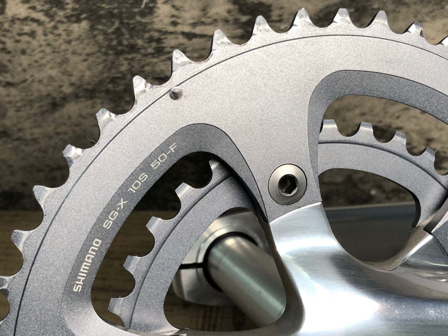 IY850 シマノ SHIMANO FC-R700 クランクセット シルバー 170mm 50/34T