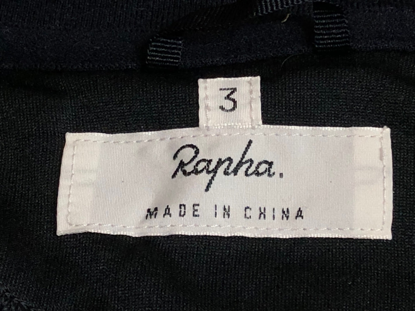 IQ665 ラファ Rapha BALMANION LS CLUB JERSEY 長袖サイクルジャージ 黒 3