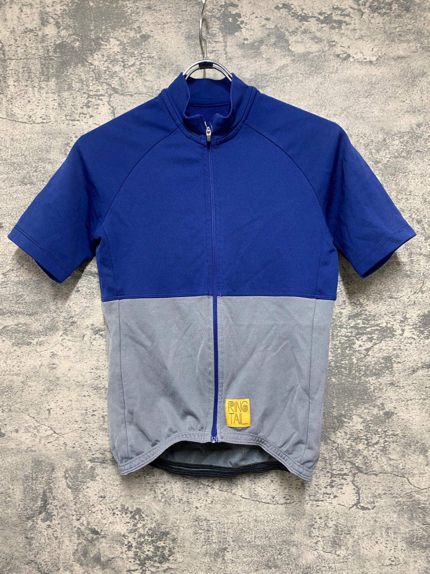 IS756 リングテイル RINGTAIL 半袖 サイクルジャージ 紺 グレー ※サイズ不明