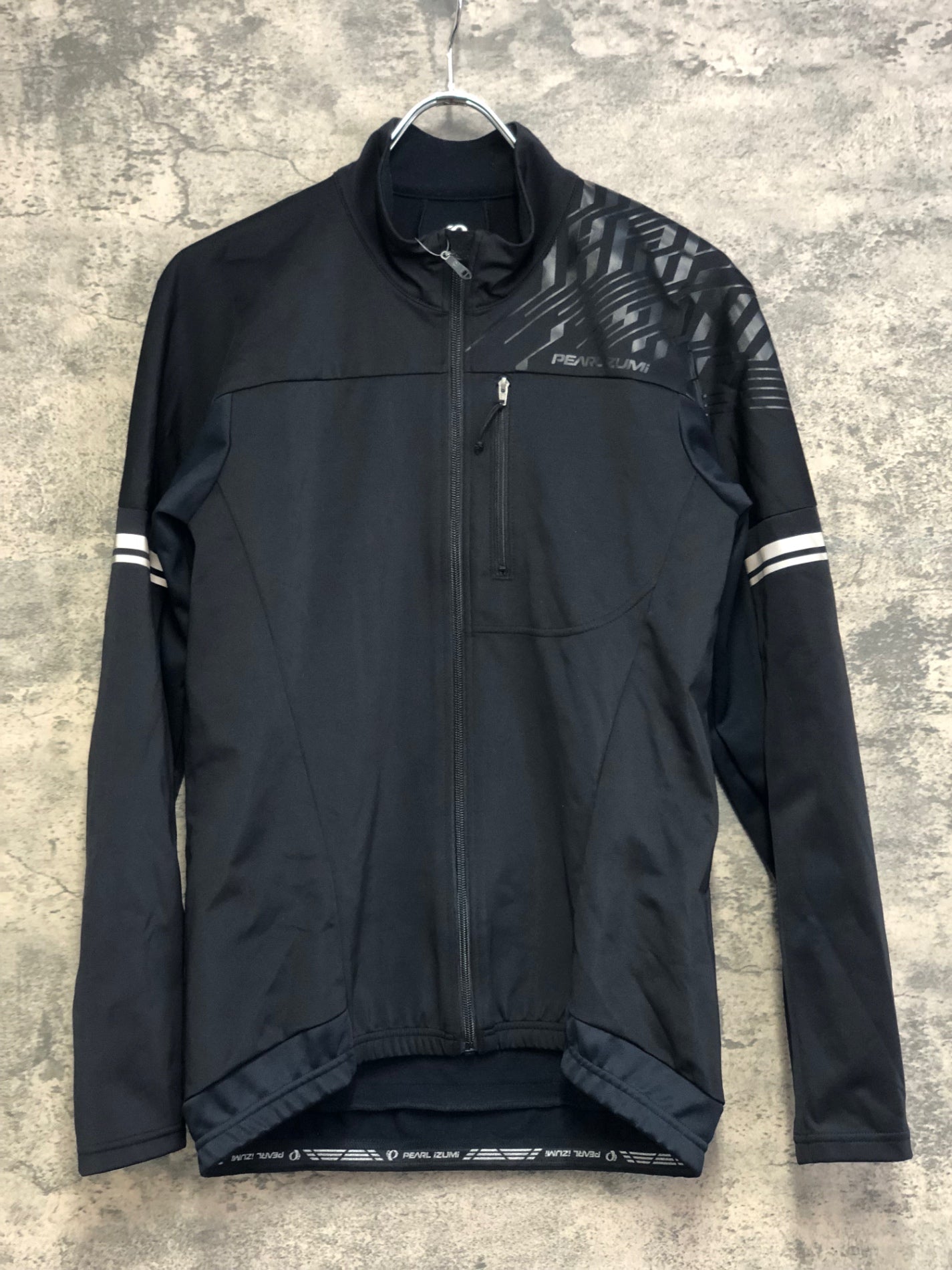 IV294 パールイズミ PEARL iZUMi 長袖 サイクルジャケット 黒 L 裏起毛 Air ventilation