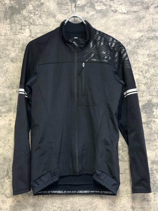 IV294 パールイズミ PEARL iZUMi 長袖 サイクルジャケット 黒 L 裏起毛 Air ventilation