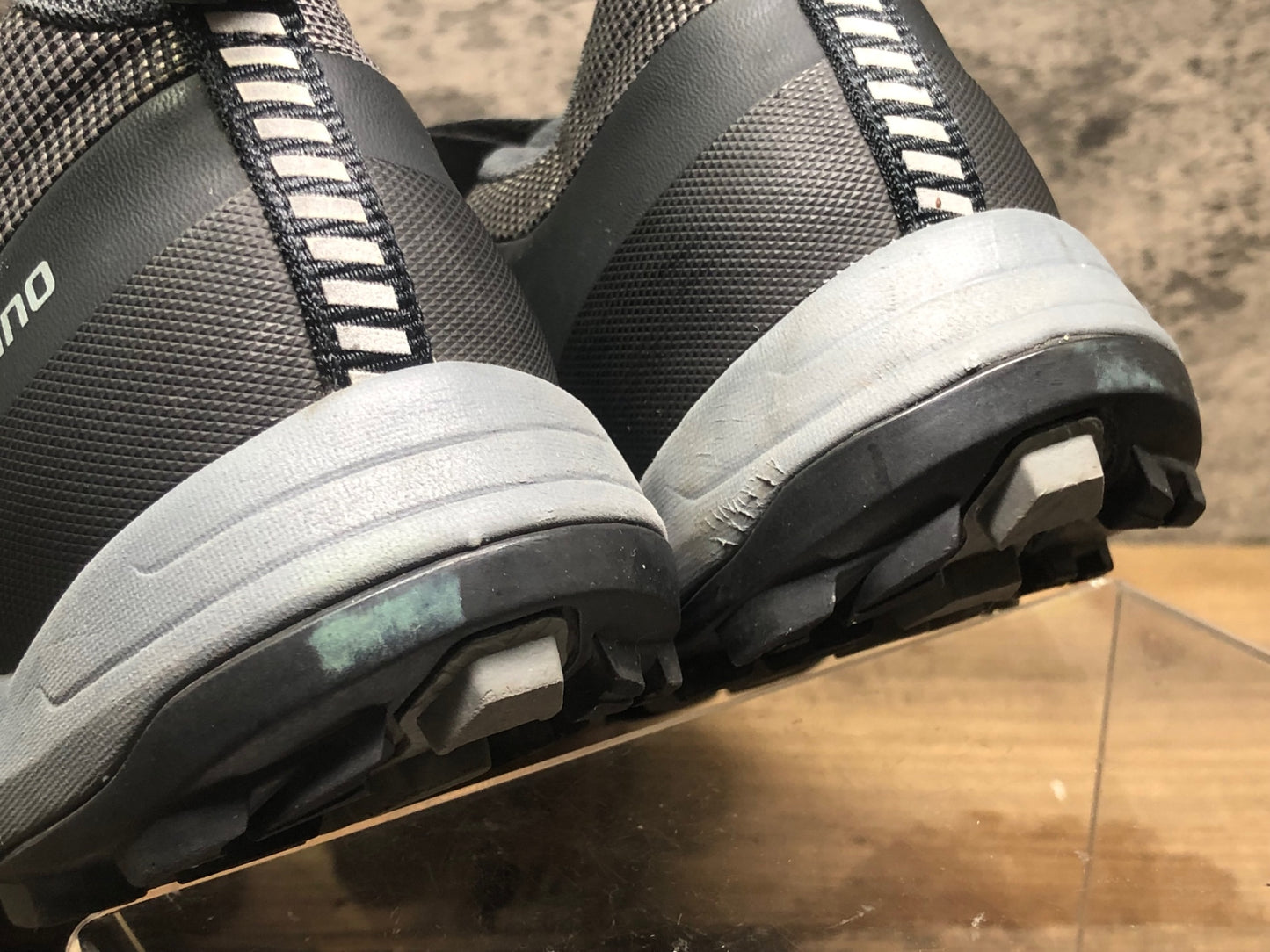 IJ036 シマノ SHIMANO SH-MT500-S L ビンディングシューズ SPD EU42 黒