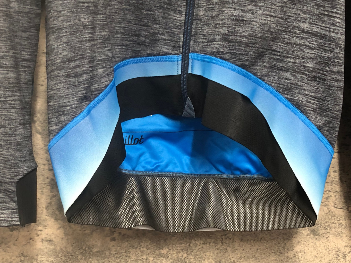 IV209 ドットアウト DOTOUT 長袖 サイクルジャケット グレー L 裏起毛