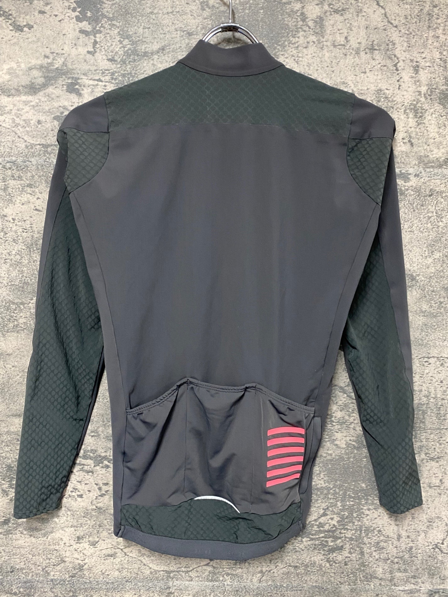 IZ164 ラファ Rapha PRO TEAM LONG SLEEVE AERO JERSEY 長袖 サイクルジャージ グレー S